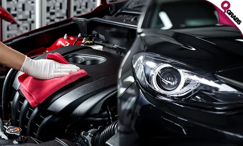 Headlight Defogging & Engine Detailing!